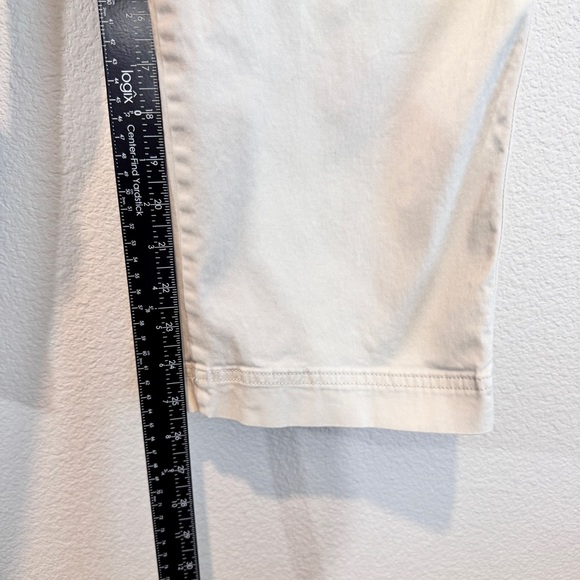 GAP Y2K Cargo Utility Girlfriend Khaki Pants Off White Cream Stretch 10 Mall - Picture 5 of 9